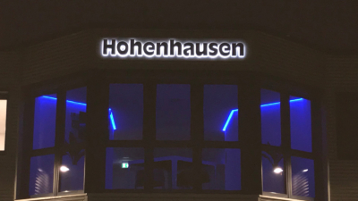 beleuchtete Werbeanlage Hohenhausen 02